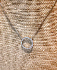 White Label - Women's Infinity Circle Necklace
