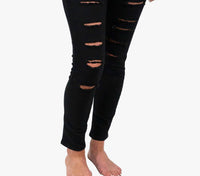 Gmce Global Trading - Women's Distressed Skinny Jeans