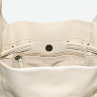 Per Lei New York - Women's Seneca Leather Drawstring Shoulder Bag