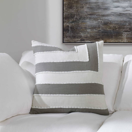 Mickler & Co. - Angles Throw Pillow