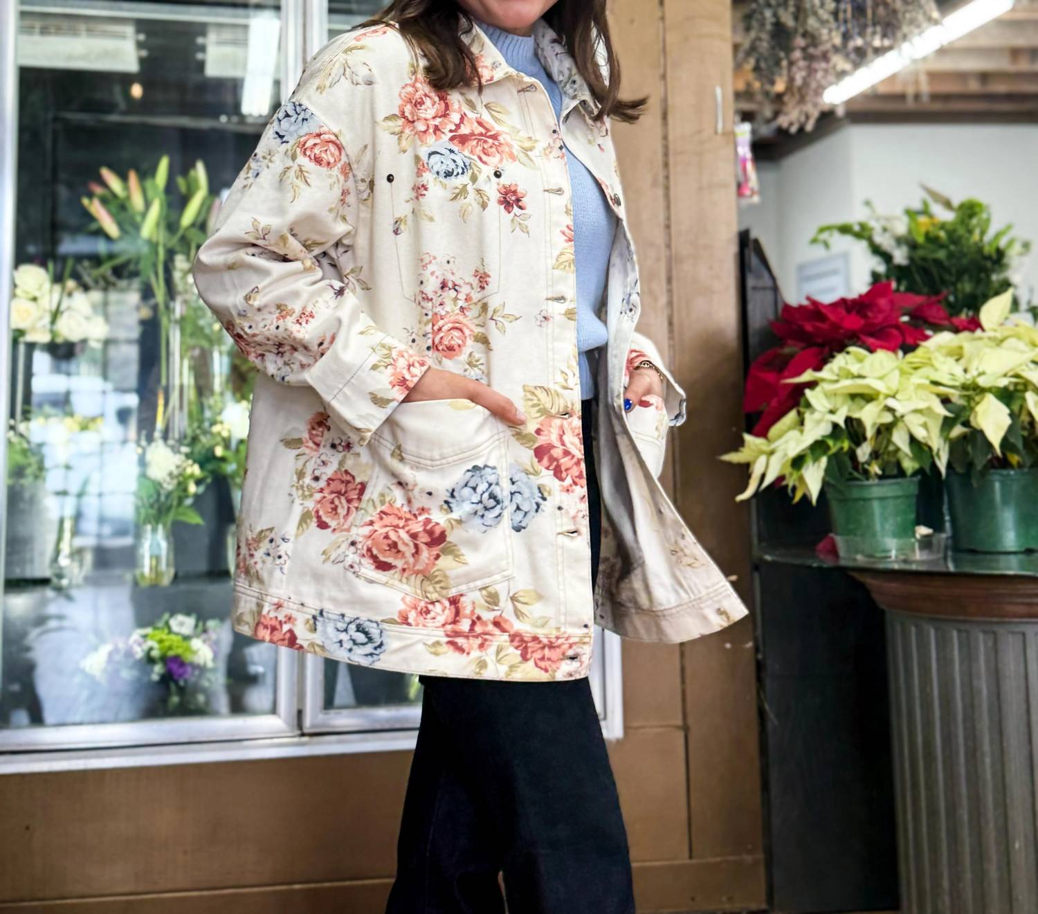 Blu Pepper - Blossom Market Utility Jacket