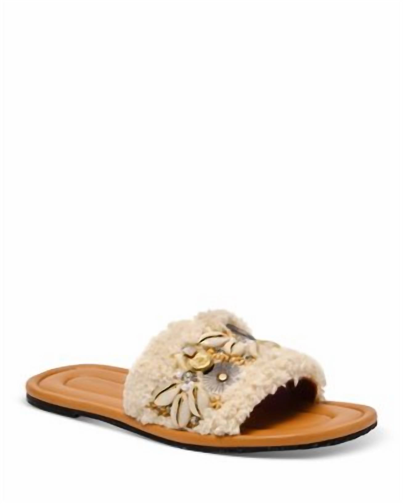 Free People Women's Shipwreck Surf Sandals in chalk - women's sandal - detail view