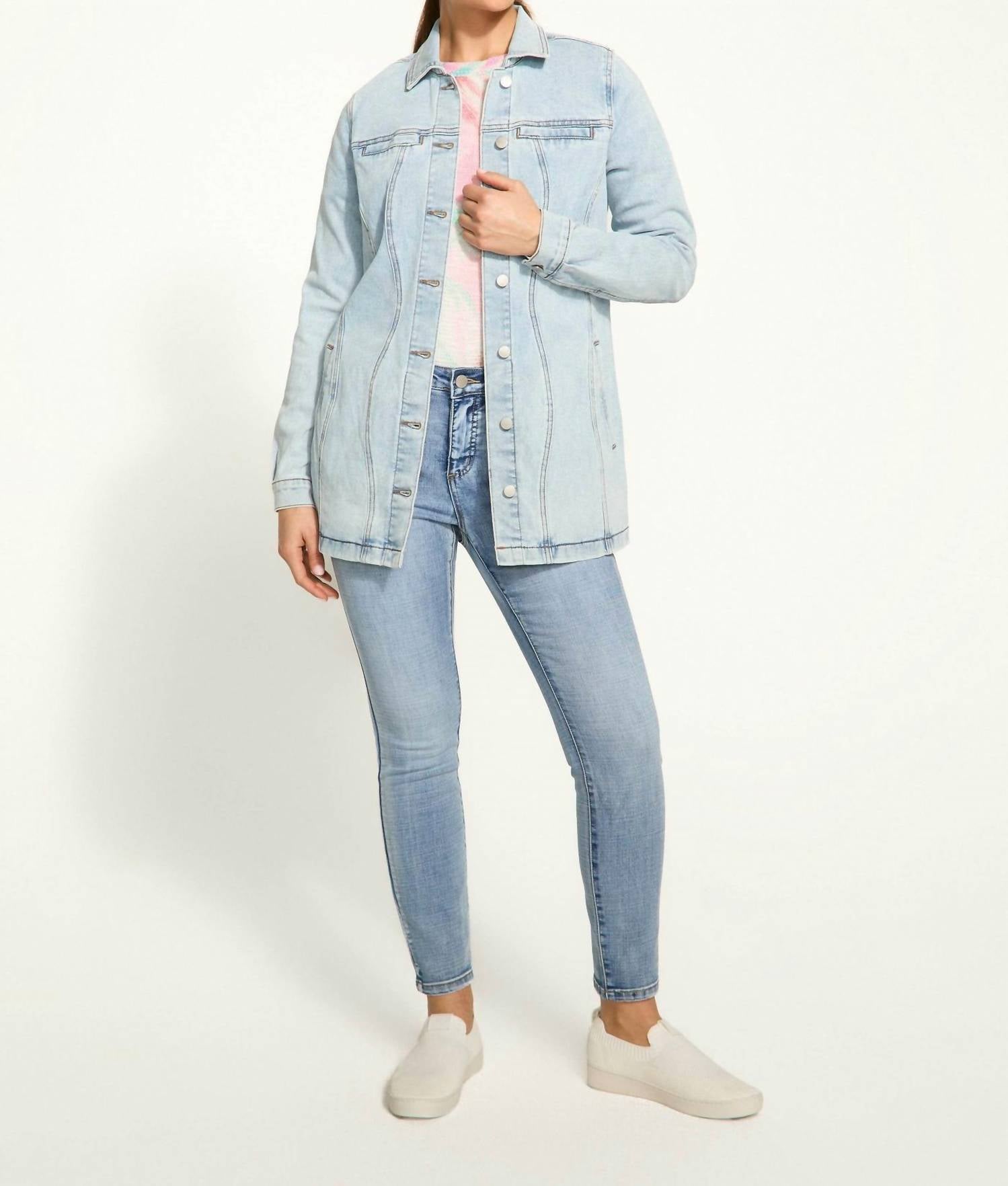Fdj - Women's Long Denim Jacket