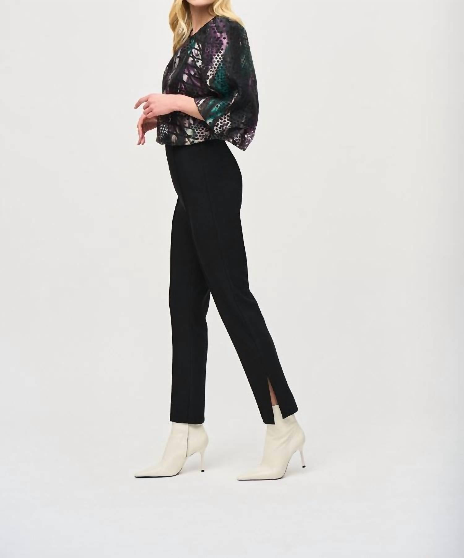 Joseph Ribkoff - Slim Fit Straight Pants
