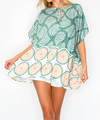 Meet Me In Santorini - Tunic Top