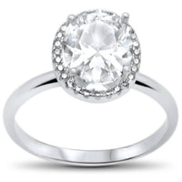 Starlette Women's Hepburn Engagement Ring in silver - women's jewelry