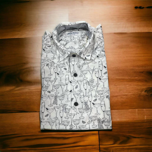 Tommy Bahama - Men's Mojito Bay Sippin Soiree Short-Sleeve Shirt