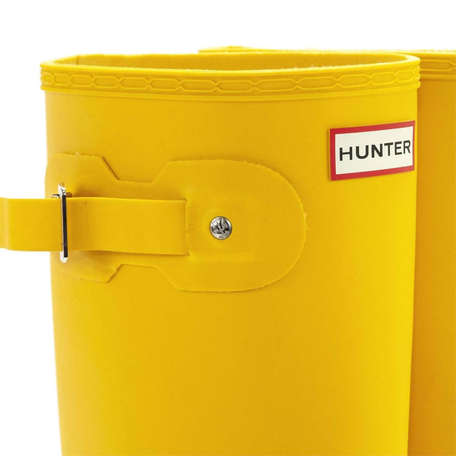 HUNTER Women's Original Tall Rain Boots in yellow - women's shoe - view 6