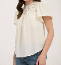 Blu Pepper - The Saffron Lace Top