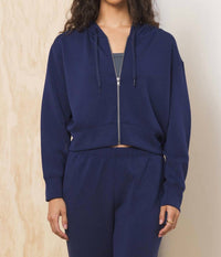 Ocean Drive - Collegiate Cloud Slim Fit Zip Up Jacket