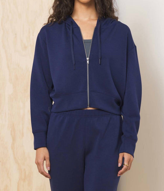 Ocean Drive - Collegiate Cloud Slim Fit Zip Up Jacket