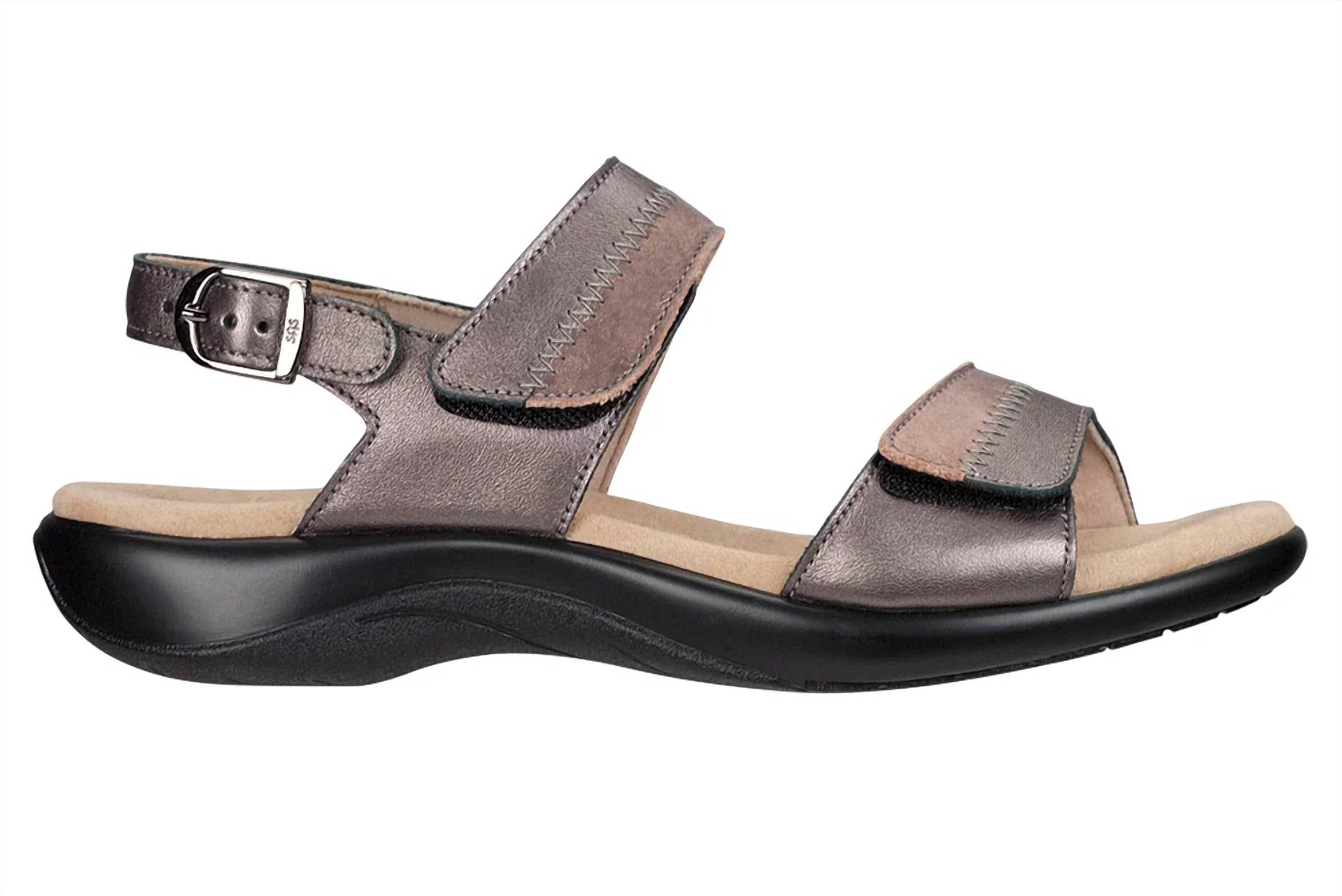 SAS Women's Nudu Sandal in dusk - women's sandal - detail view
