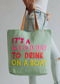 Panache - Women's Drink On A Boat Tote