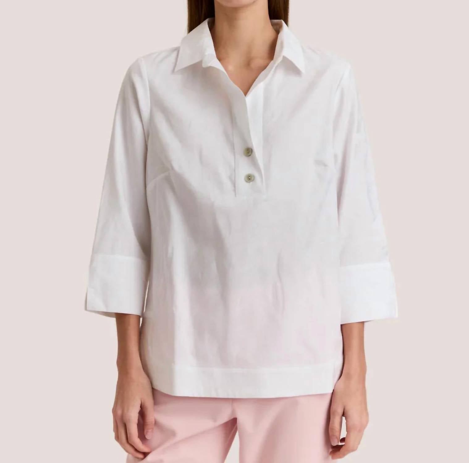 Hinson Wu - Charlotte Quarter Sleeve Top