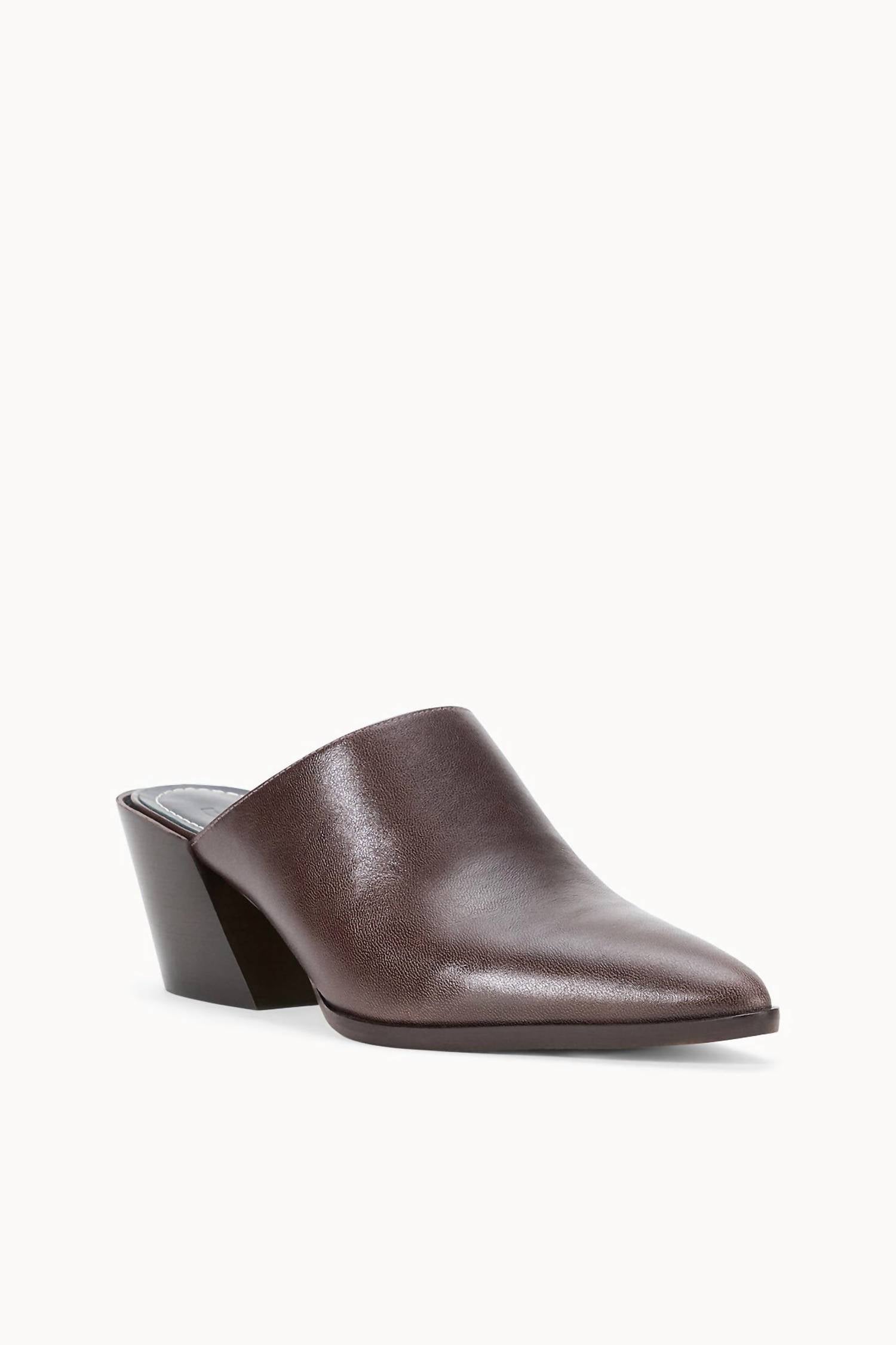 STAUD Women's Austen Mule Shoe in espresso - women's shoe