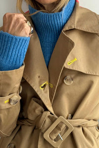 Kerri Rosenthal - Classic Double Breasted Trench Coat
