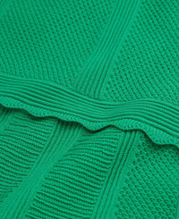 THE KOOPLES Romantic Knit Mixed Media Dress in gre01 - women's dress - view 5