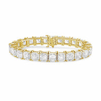 Diana M Jewels - Women's Asscher Lab-Grown Diamond Bracelet (26.00 Ct) - Signature