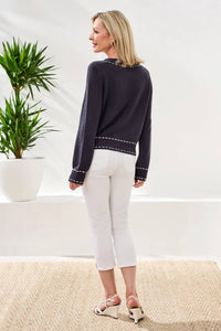 Tribal - Stitch Pocket Cardigan