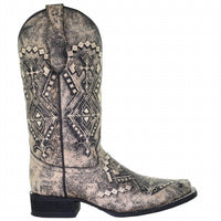 Circle G - Women's Embroidered Square Toe Boots