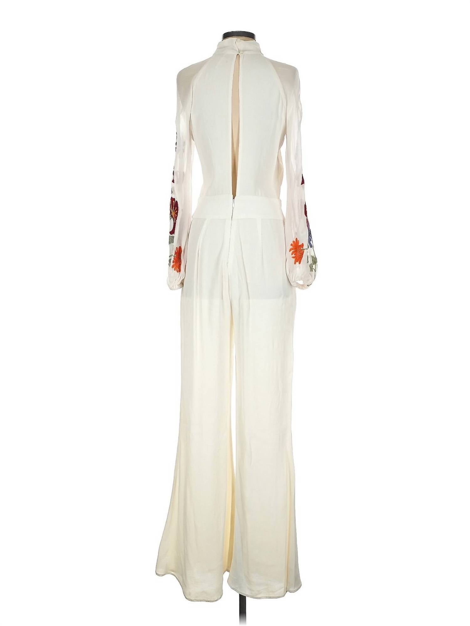 Free People - Women's Floral Embroidered Jumpsuit