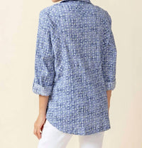 Habitat - Crinkle Cotton Miami Boyfriend Tunic