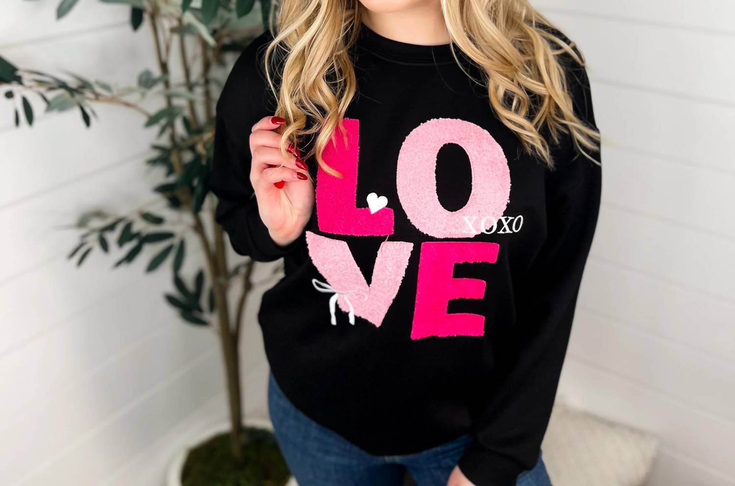 Jess Lea - A Love Like That Rayon Blend Long Sleeve Sweater