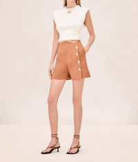 ALEXIS Tao Sweater in white - women's sweater - detail view