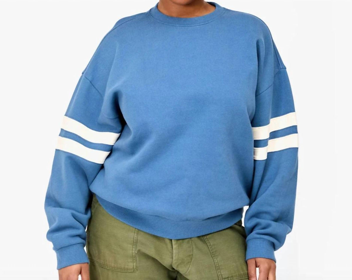 Clare V. - Oversized Varsity Sweatshirt