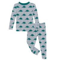 Kickee - Bamboo Long Sleeve Pajama Set