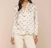 L'Agence - Tyler Silk Blouse