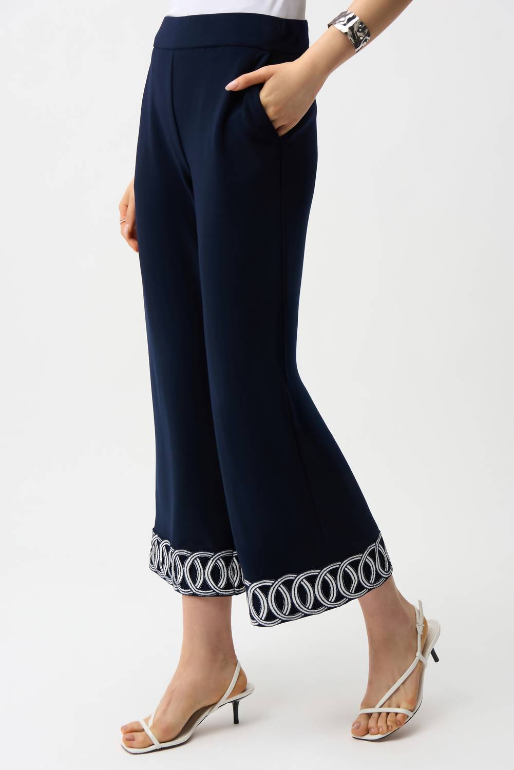 Joseph Ribkoff - SILKY KNIT CULOTTE PANT