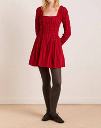 Damson Madder - Raphaela Mini Dress