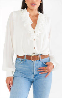 Show Me Your Mumu - Suki Ruffle Top