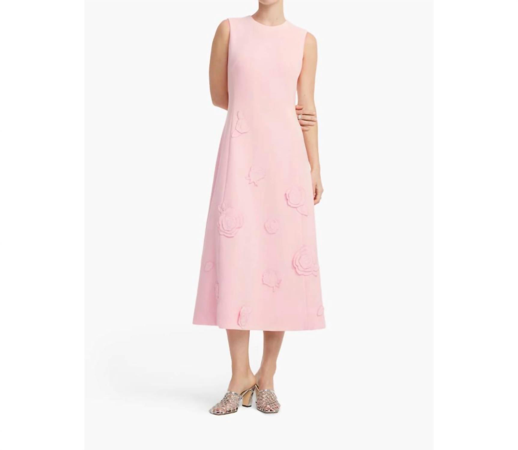 Leo Lin - Cleo Applique Midi Dress