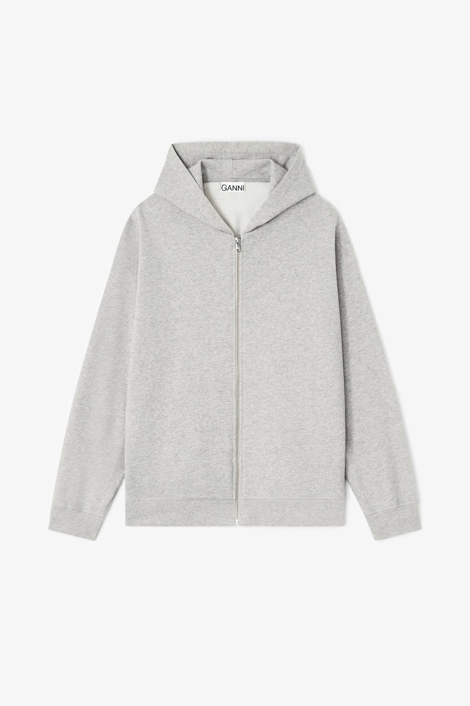 Ganni - Teddy Zip Hoodie