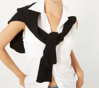 Equipment - Sleeveless Slim Signature Silk Top