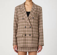 French Connection - Gina Check Blazer