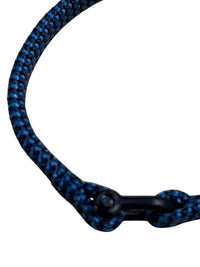 Pig & Hen Men's Vicious Vik Rope Bracelet in blue navy black - men's jewelry - detail view
