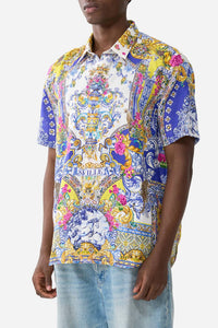 Camilla - Short Sleeve Oversized Shirt