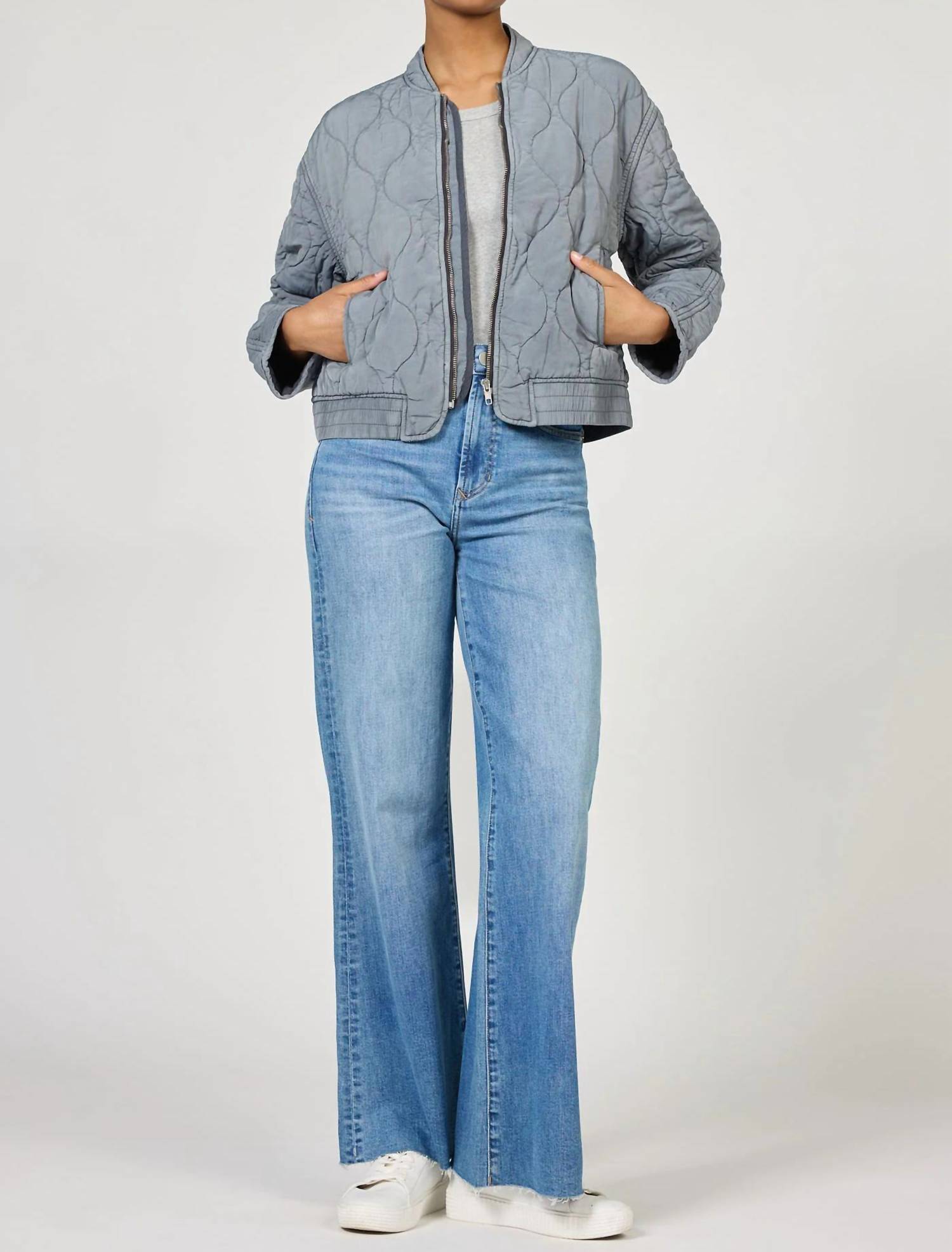 Dear John Denim - Maverick Quilted Bomber Jacket