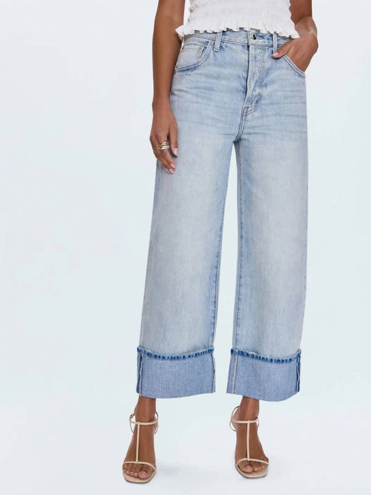 Pistola - Ryder High Rise Cuffed Straight Jean