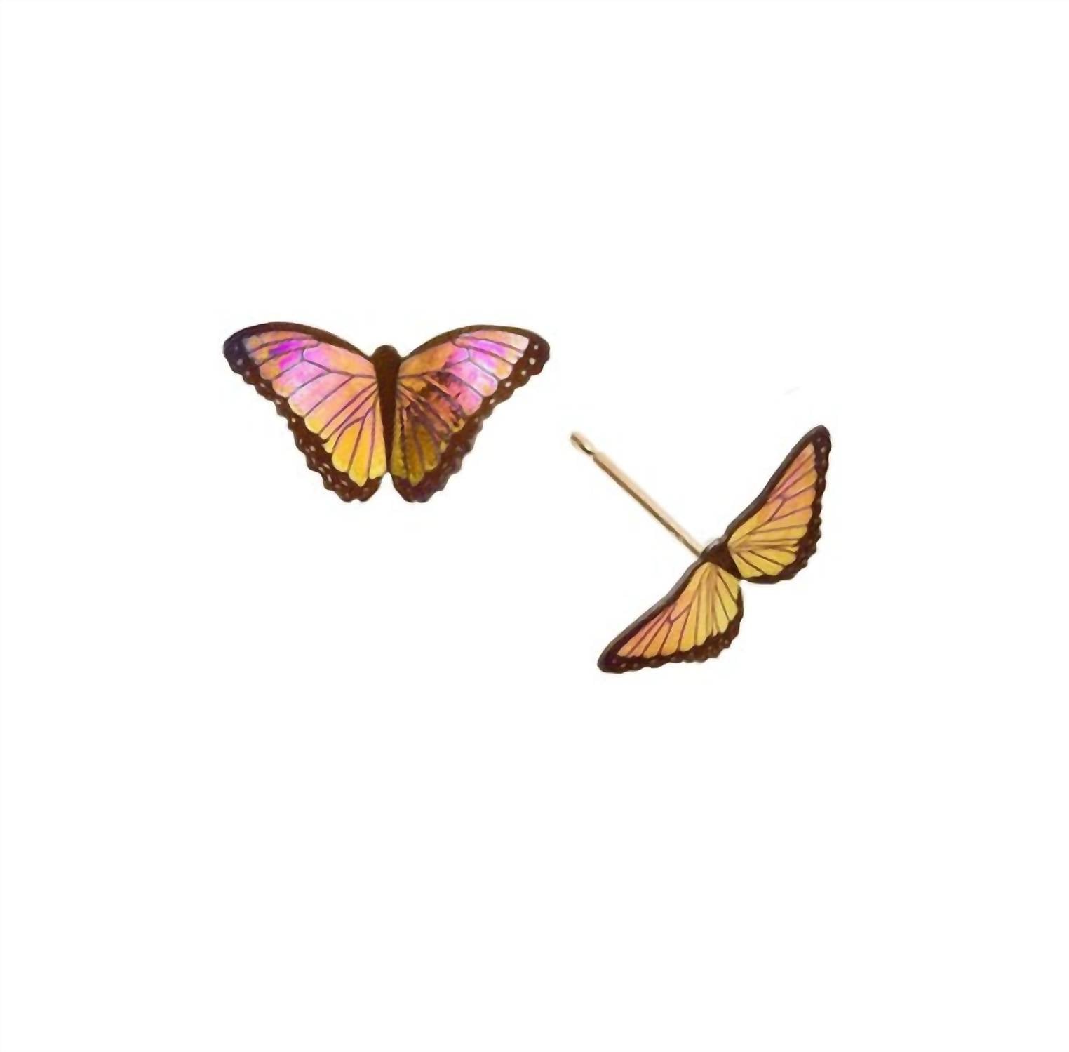 Holly Yashi - Women's Butterfly Post Earrings