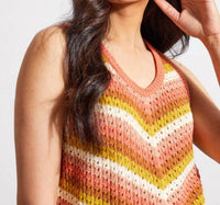 Tribal - Crew Neck Racer Back Sweater