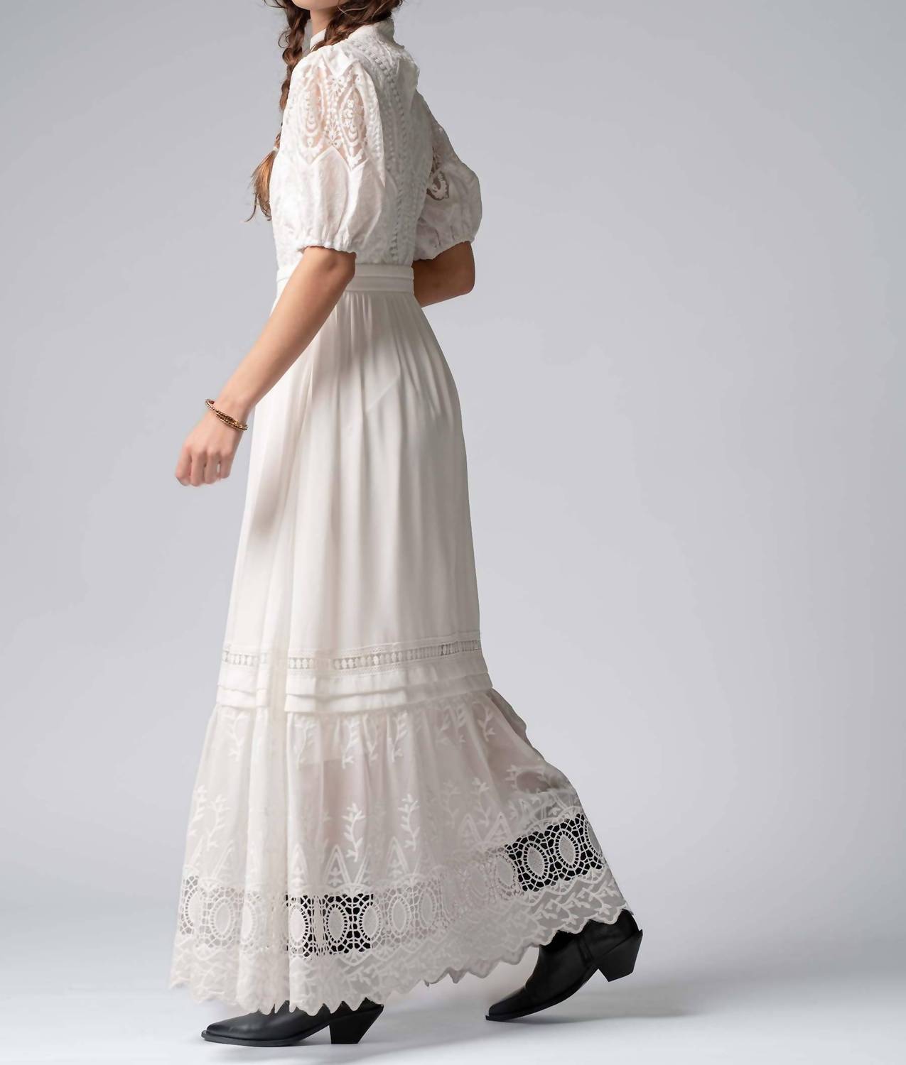 Urban Daizy - Victorian Lace Maxi Dress