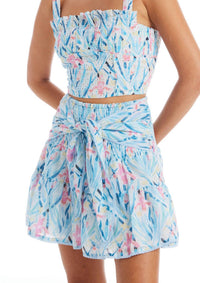 Allison New York - Chase Iris Mini Skirt
