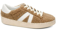 Corkys Footwear Women's No Chaser Sneakers in camel shearling - women's sneaker