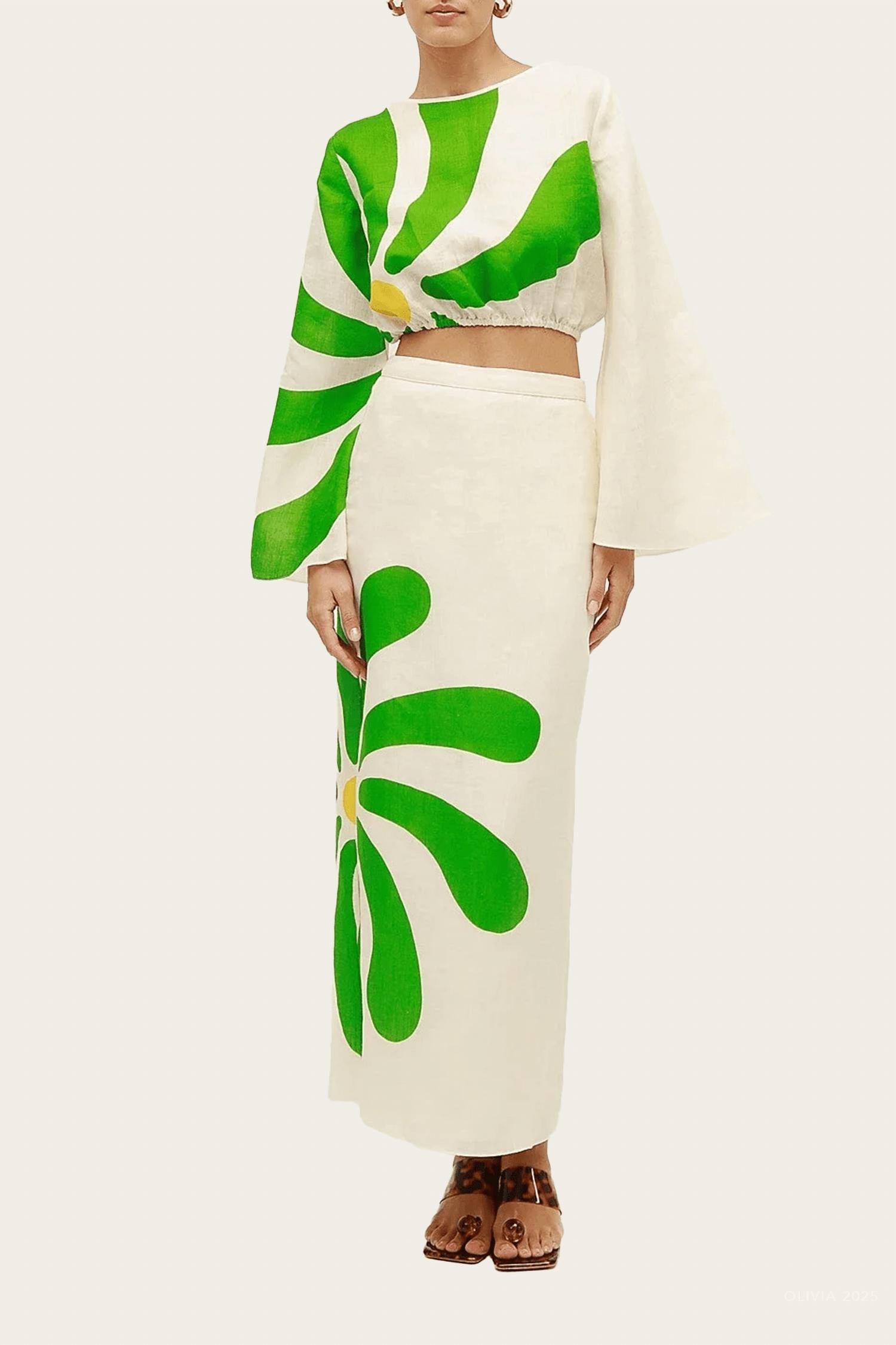 Cala De La Cruz - Magda Maxi Skirt