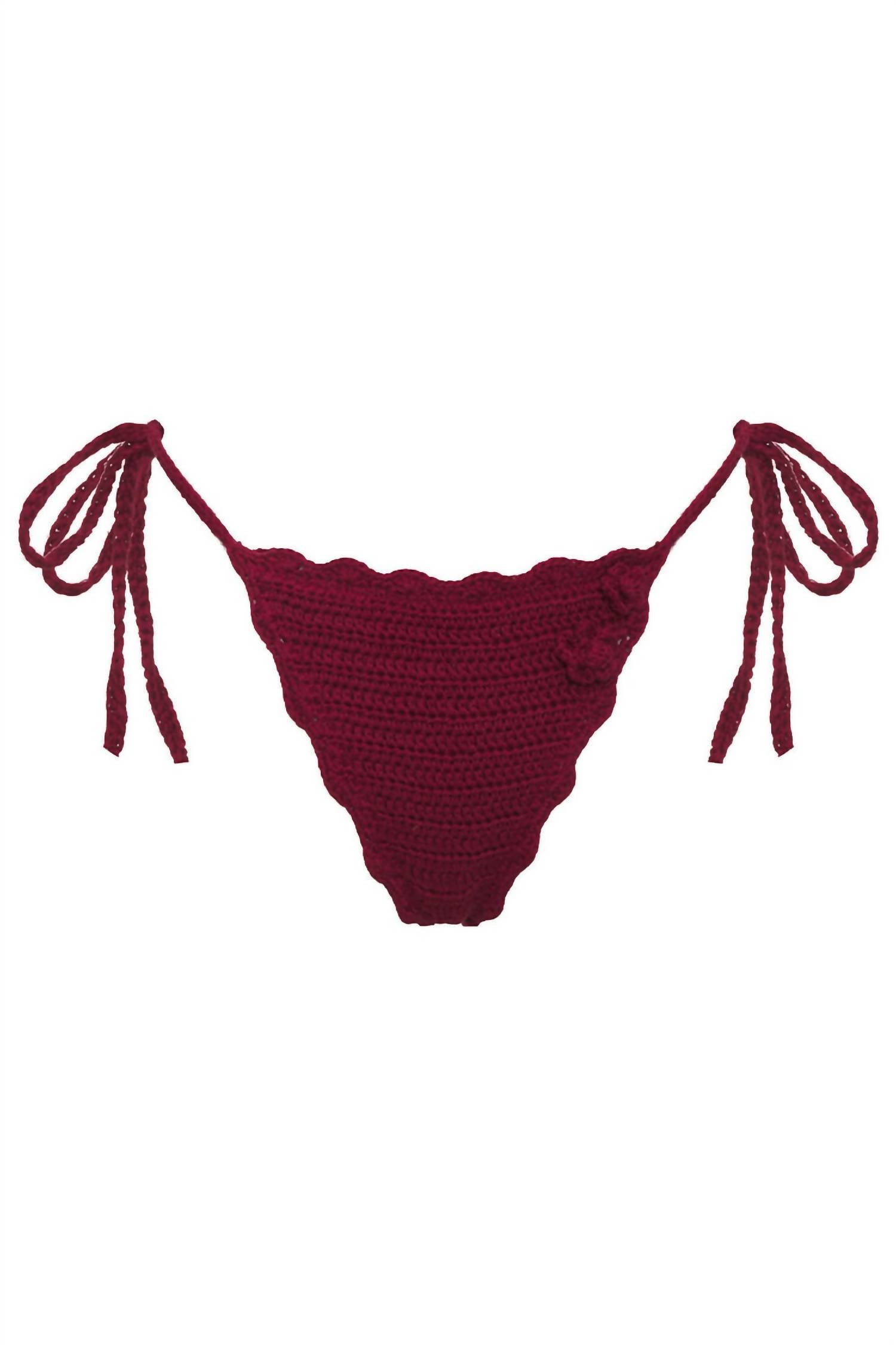 Frankies Bikinis - Mackenzie crochet bottom