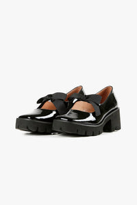 ALL BLACK Women's Tap And Lugg Shoe in black - women's flats